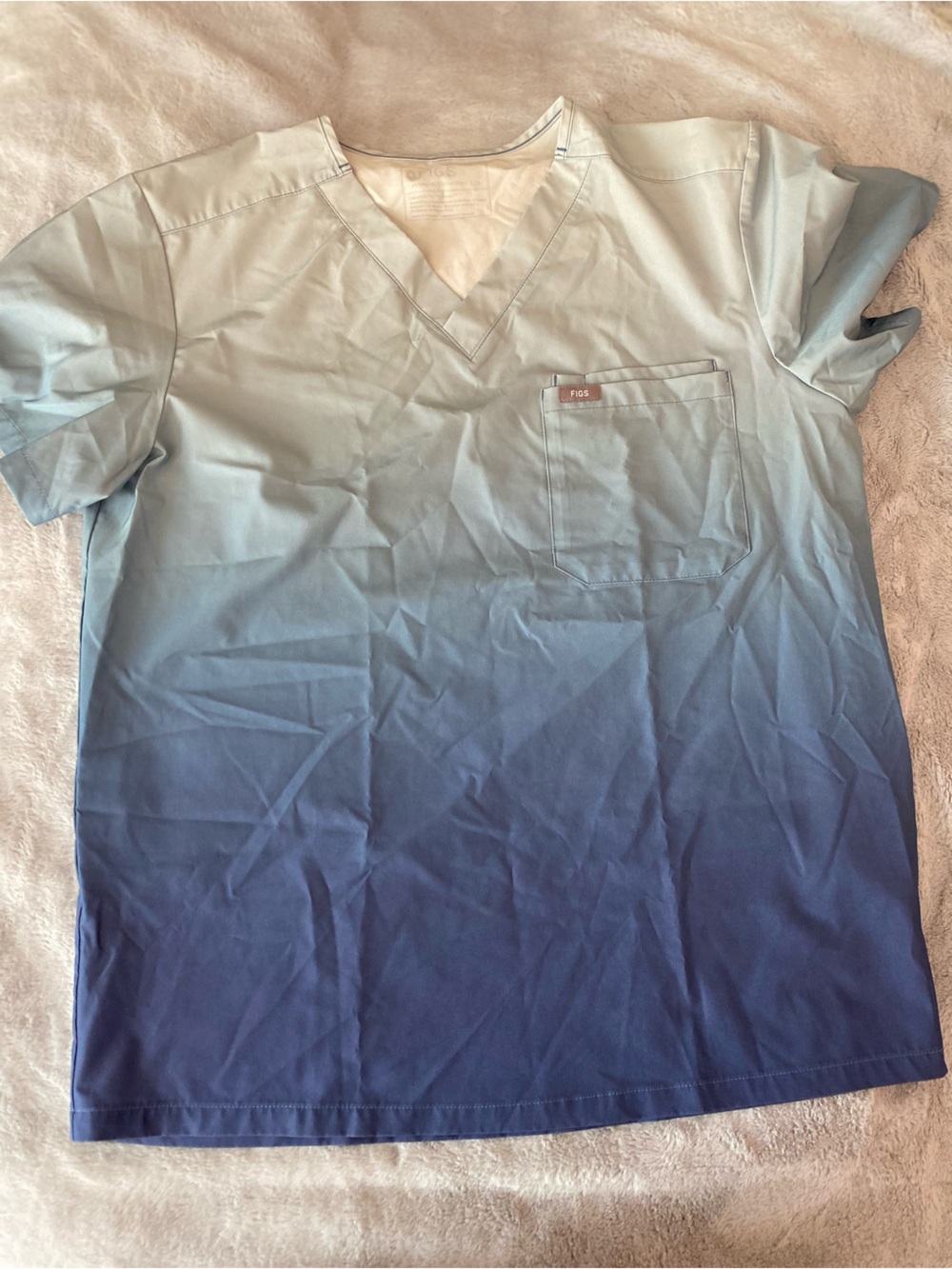 Figs men’s Leon scrub top Ocean Mist